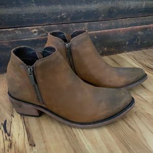 Liberty Black Brand Handmade Leather Bootie 8.5